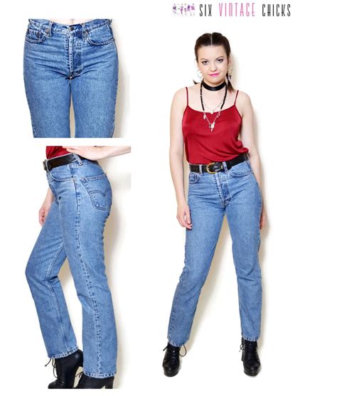 High Waisted Jeans Women Levis Jeans Levis 501 Straight Leg Denim Pants