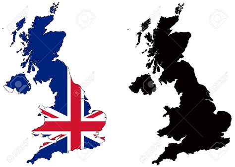 Uk Map Clipart - ClipArt Best