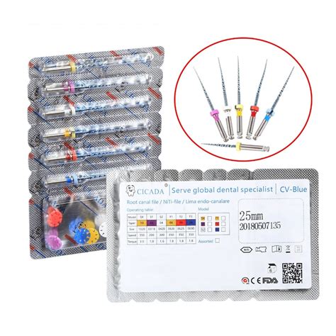 Cicada Dental Endodontic Niti Rotary Files Univers Vicedeal