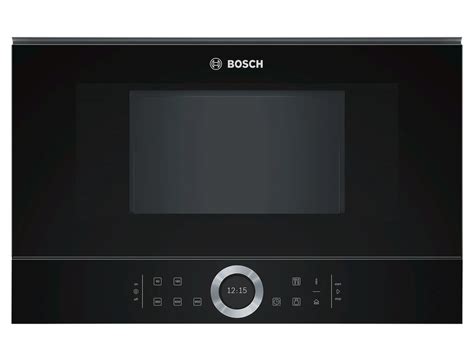 Micro Onde Bosch Encastrable Lt Avec Grille Noir Bfl Gb