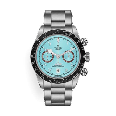 Tudor Ice Blue Black Bay Arabia Chrono 41 - Splendore Unique