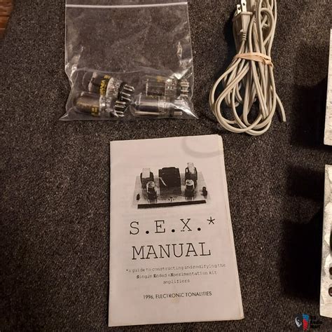 Valve Bottlehead Sex Sex Amp Original Run 1996 Photo 4391024 Us Audio Mart