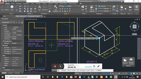 Dicas De Autocad Linha Tracejada Youtube