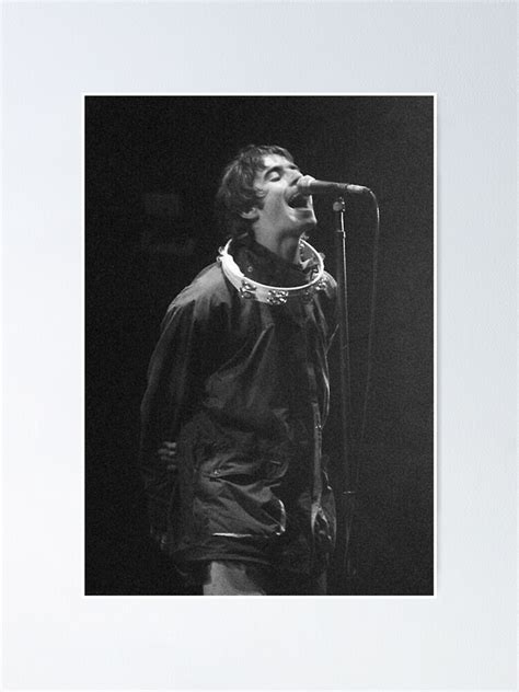 Liam Gallagher Print 2021 Poster For Sale By Orvalalderen Redbubble