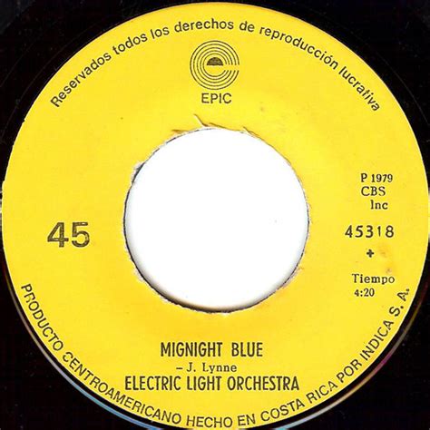 Electric Light Orchestra Midnight Blue Releases Discogs