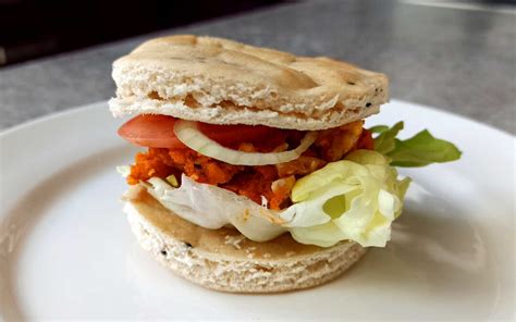 Burger Au Pain Naan Et Poulet Tikka Masala JonathanFrank