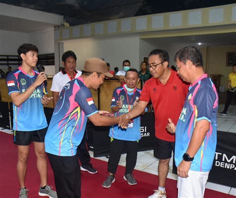 Walikota Jaya Negara Buka Tenis Meja Proton Cup Rsup Sanglah Denpasar Now