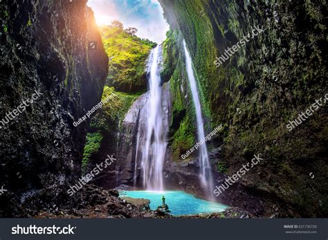 Madakaripura Waterfall Tallest Waterfall Java Second Stock Photo Edit