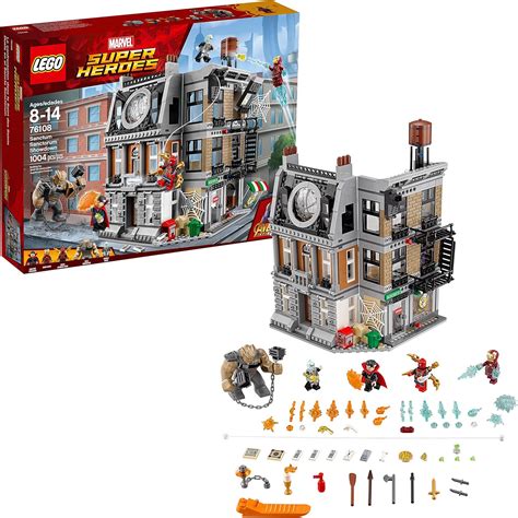 Amazon.com: LEGO Marvel Super Heroes Avengers: Infinity War Sanctum Sanctorum Showdown 76108 ...