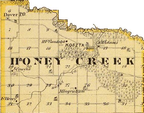 Iowa County IAGenWeb: Records - Maps: 1875 Andreas Atlas