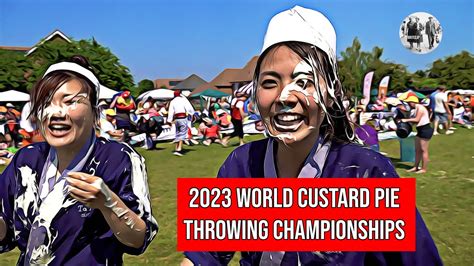 World Custard Pie Throwing Championships 2023 YouTube