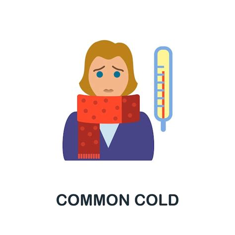 Premium Vector Common Cold Icon Simple Element From Health Diseases