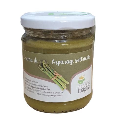 Crema Di Asparagi Sott Aceto 200g Campagna Magna