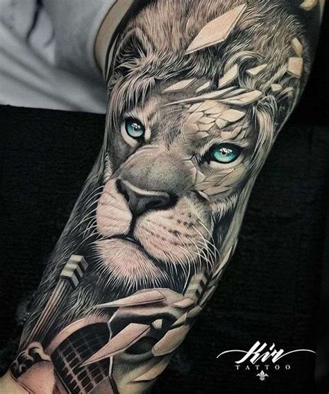 Álbumes 103 Foto Imágenes De Tatuajes De Leones En El Brazo Mirada Tensa