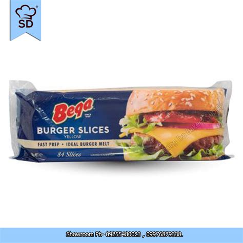 Bega Yellow Burger Slice 1kg Sheng Da Food Service