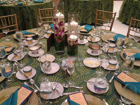 Prestigious Occasions: Purple, Teal & Peacock Accent Theme Wedding ...