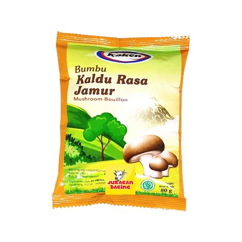 Jual Koken Bumbu Kaldu Rasa Jamur Mushroom Bouillon Gr Shopee Indonesia