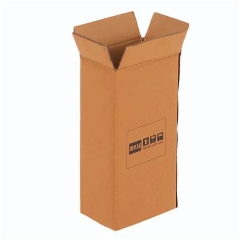 Single Wall Ply Light Weight Printed Corrugated Shoe Packaging Box At