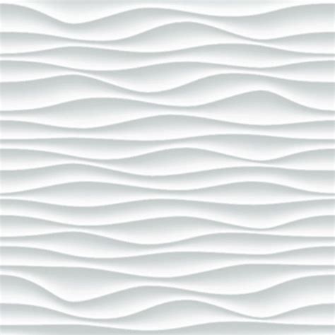 Wall Mural White wave pattern background with seamless wave wall ...