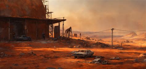 Lexica Conept Art Digital Realistic Painting Post Apocalyptic