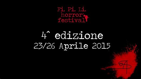 Fi Pi Li HORROR FESTIVAL 2015 YouTube