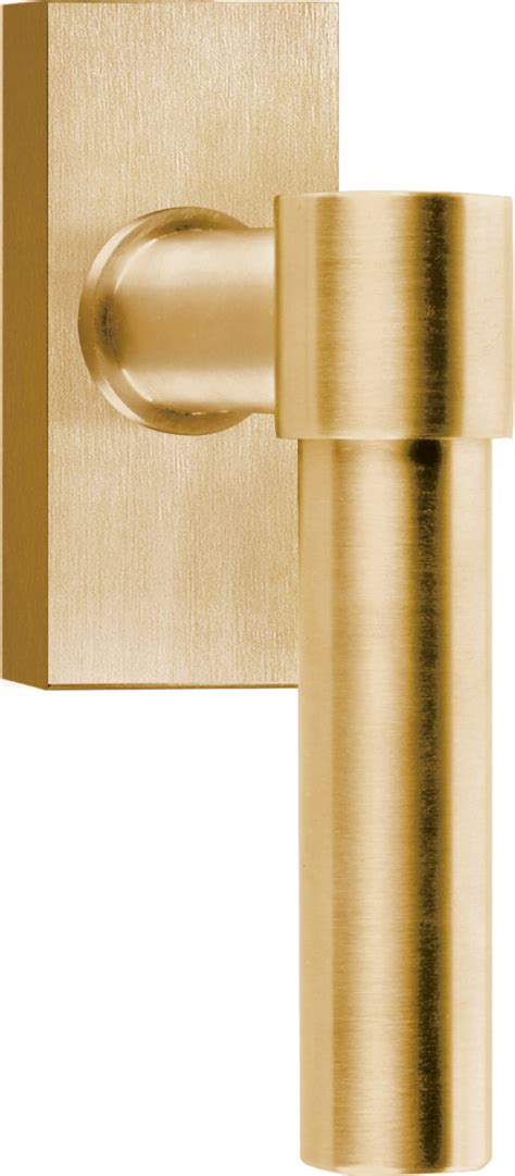 PBL20 DK Non Locking Tilt And Turn Window Handle PVD Satin Gold Right