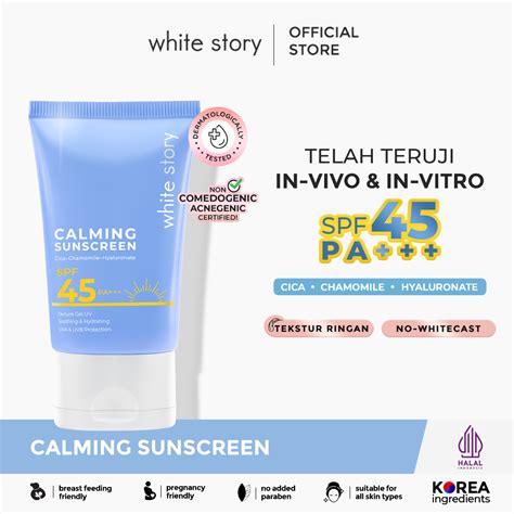 Jual White Story Sunscreen Spf Pa Spf Asli Teruji Invivo Invitro