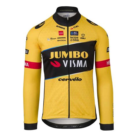 Maillot Team Jumbo Visma Replica Manche Longue Deporvillage