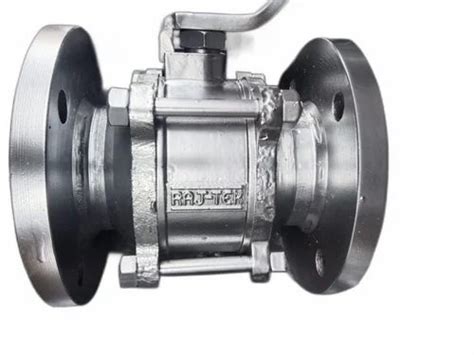 Cast Steel Cs Thee Piece Ball Valve Flanged End At Rs In Ahmedabad