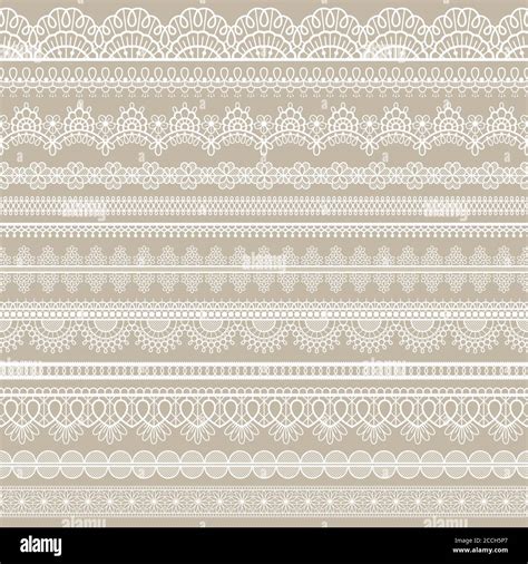 Doily Tablecloth Stock Vector Images Alamy