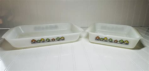 Anchor Hocking Fire King Casserole Dish Summerfield Ebay