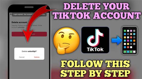 How To Delete Tiktok Account Permanently Youtube