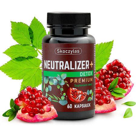 Neutralizer Detox Premium Kaps Skoczylas Granat Podagrycznik Nac