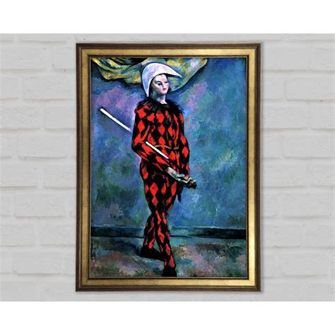 Harlequin By Cezanne Print In 2024 Gerahmte Kunstdrucke