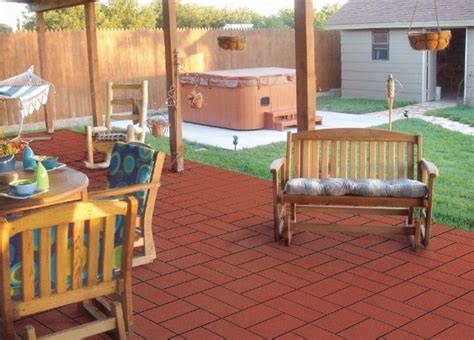 Rubber pavers – lasting and cost effective outdoor pavers