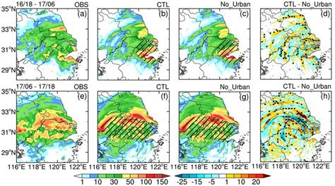 Spatial Distribution Of The Accumulated Rainfall In Hours Units