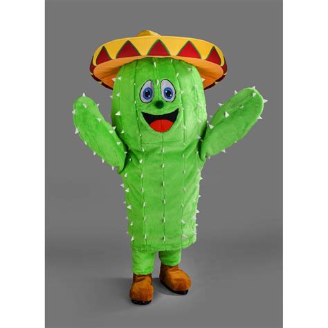 Gringo Cactus Mascot Costume