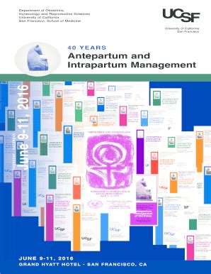 Fillable Online Years Antepartum And Intrapartum Management Fax