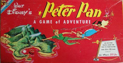 Vintage 1953 Peter Pan Board Game - All About Fun and Games