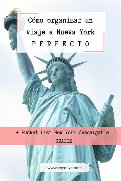 The Statue Of Liberty With Text Overlay That Reads Como Organizar Un