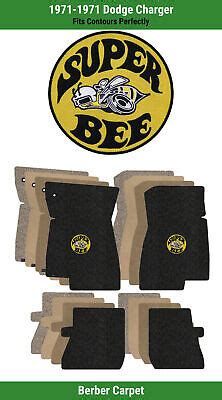 Lloyd Berber Front Rear Carpet Mats For 71 Dodge Charger W Super Bee