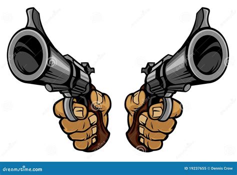 Hand Holding Gun Clipart Sketch