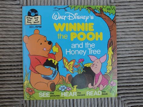 Winnie the Pooh and the Honey Tree Book and Record | Etsy