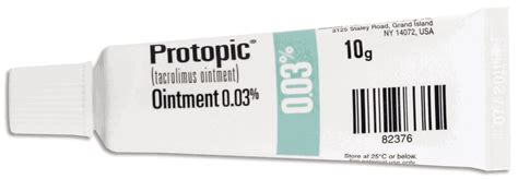 Protopic Tacrolimus 003 Ointment 10g