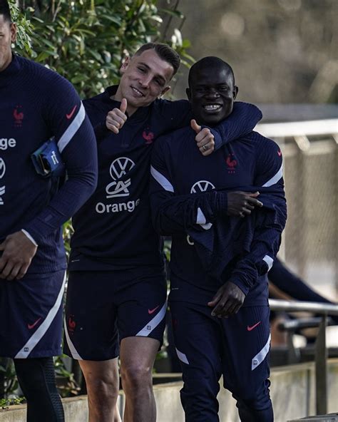 Frank Khalid On Twitter Ngolo Kante Has Rejoined The French Team