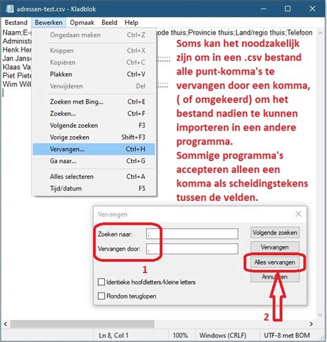 Csv Contacten Exporteren Importeren Windows Help