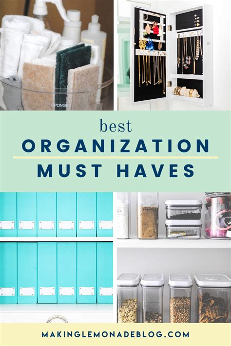 17 Brilliant Organization Products That Professional Organizers Swear By Making Lemonade