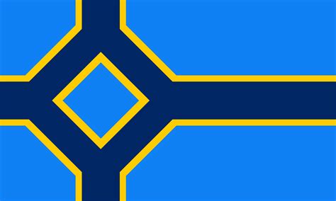 A spin on the traditional Nordic Cross. : r/vexillology