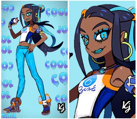 Pokemon Gym Leader Nessa By Animelord200 On Deviantart