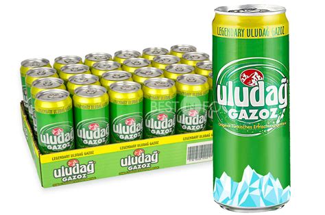 DPG Uludag Gazoz Erfrischungsgetränk Limonade Dose 24x 330ml